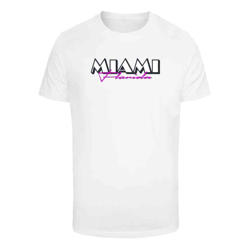 Mister Tee - Miami Florida Mens T-shirt - White